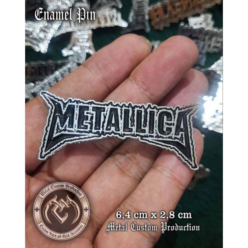 Enamel Pin Metallica 2
