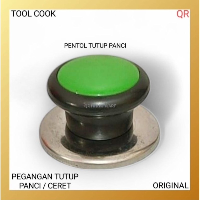 Gagang Pentol Tutup Panci / Ceret Warna Warni - Knob Handle Panci Tool Cook