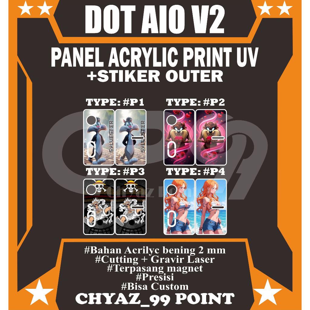 PRINT UV CASING + LIST BODY MIKA 2MM  DrOnT Ai 00 Visual 2