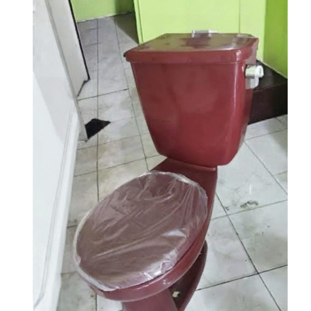 CLOSET DUDUK TOTO Cw516j MERAH MARON|Closet murah berkualitas