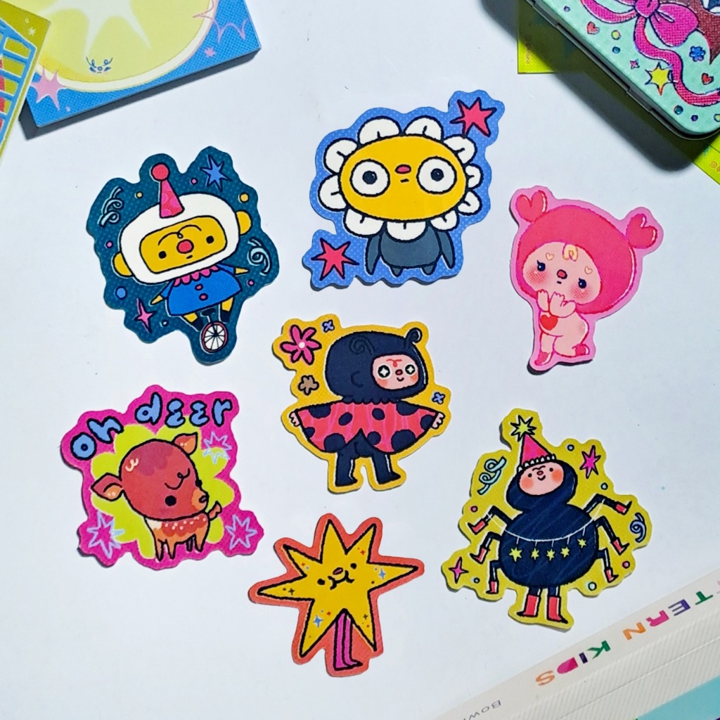 

Little Guy Die Cut Sticker - iki una