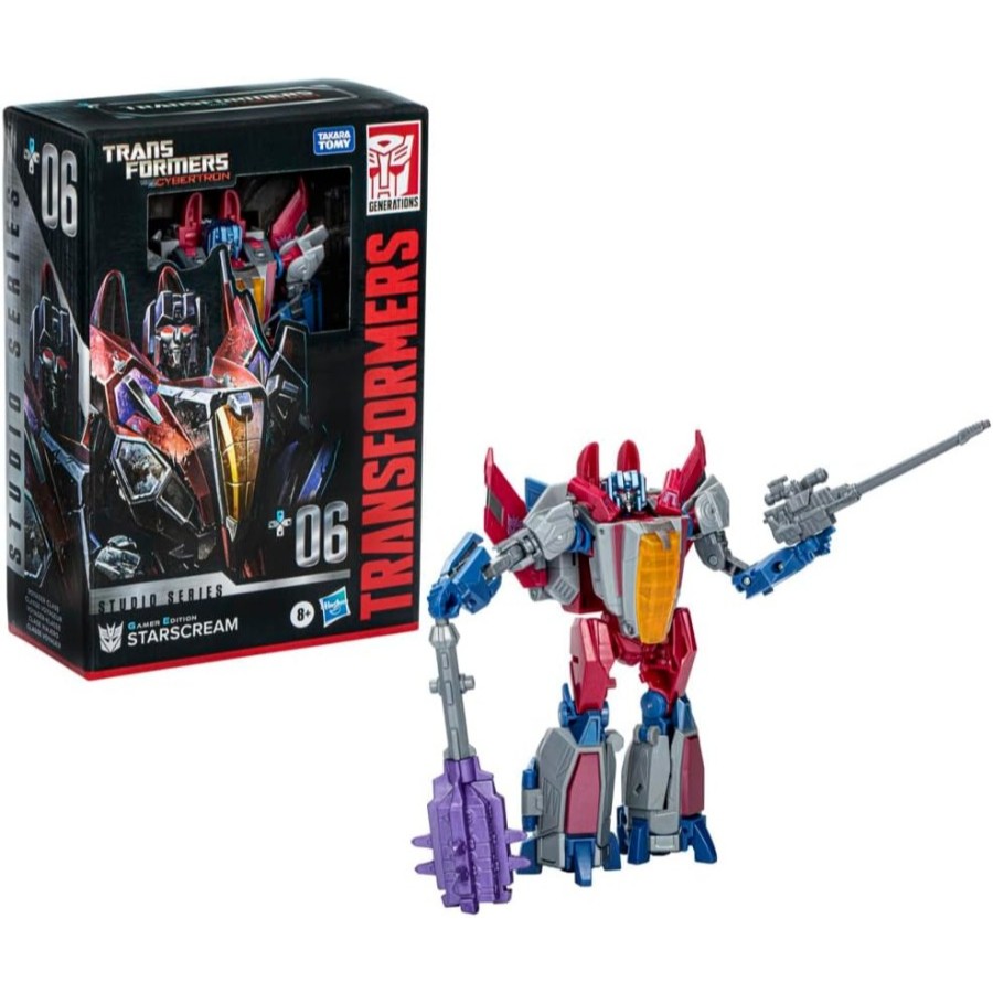 Transformers Toys Studio Series Voyager War for Cybertron 06 Gamer Edition Starscream