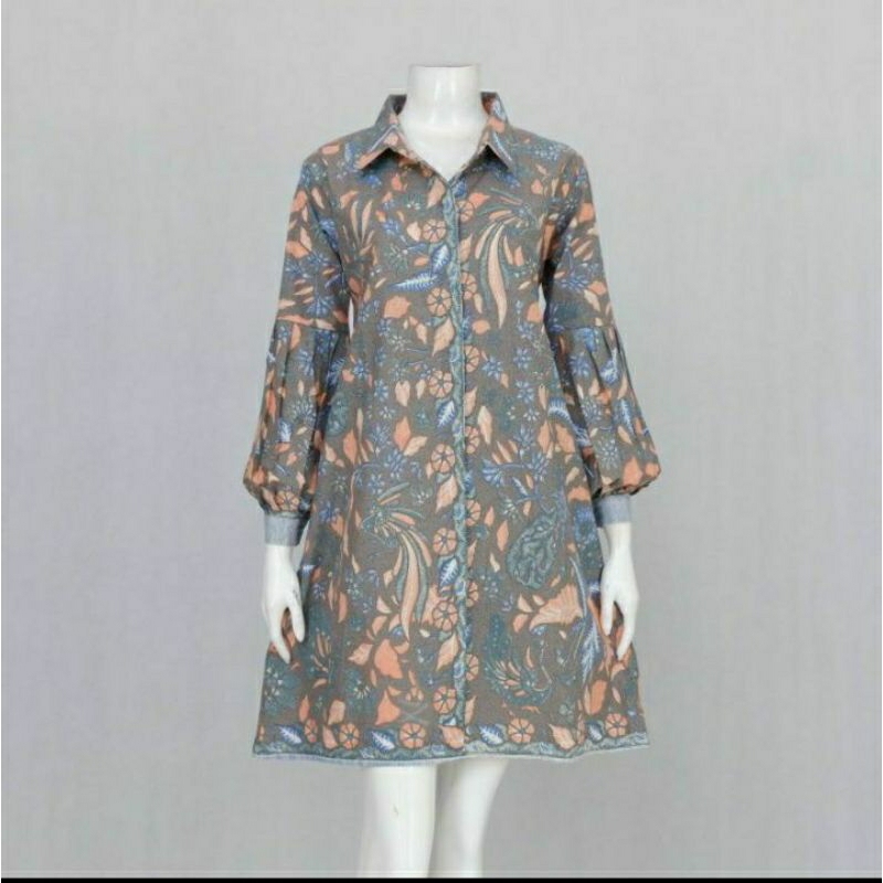 Tunik New Bestari Batik Solo Tunik Batik Wanita