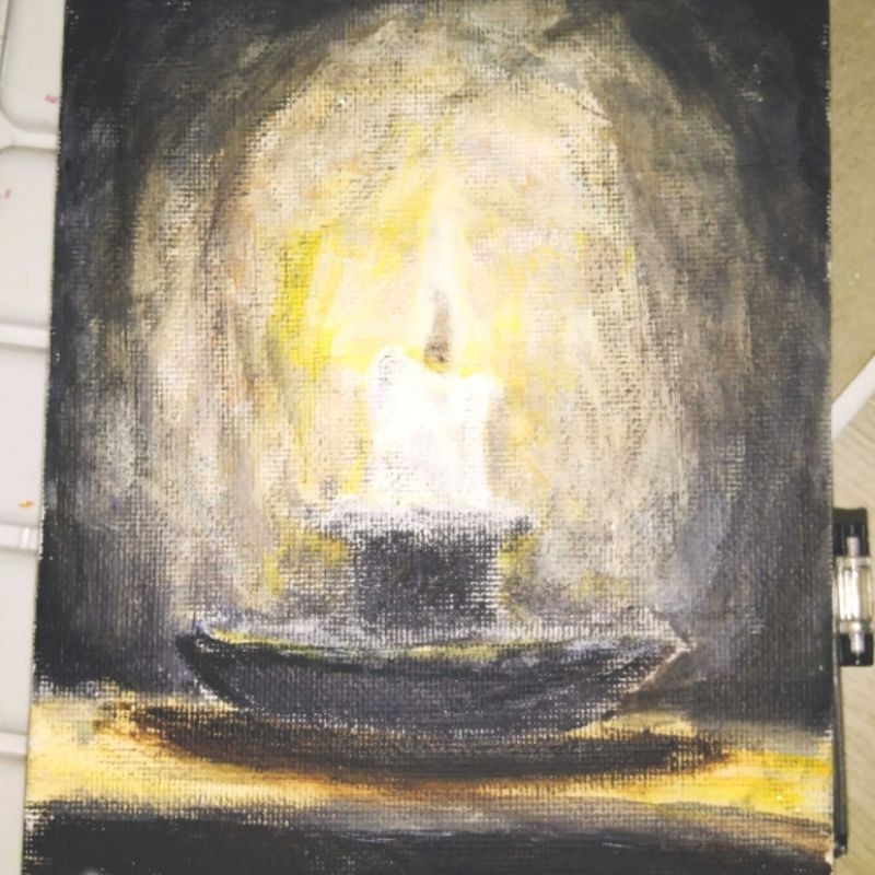 

The Warmth of The Dark | CANVAS PAINT