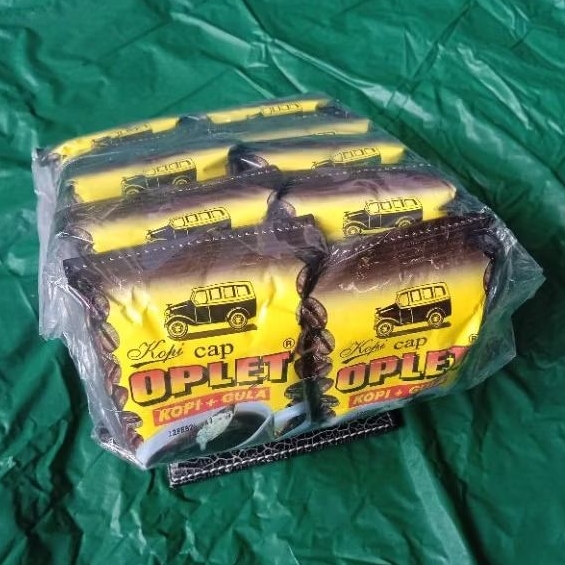 

Kopi Oplet plus Gula Kemasan Sachet 25gr isi 20 pcs