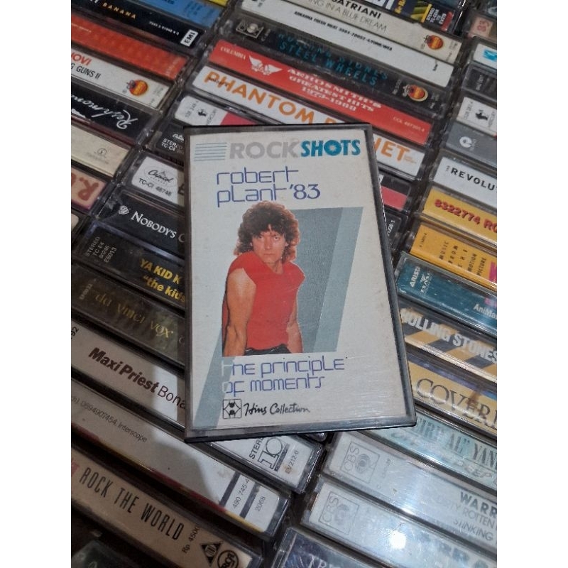 Kaset Pita Rockshots Robert Plant 83 Original
