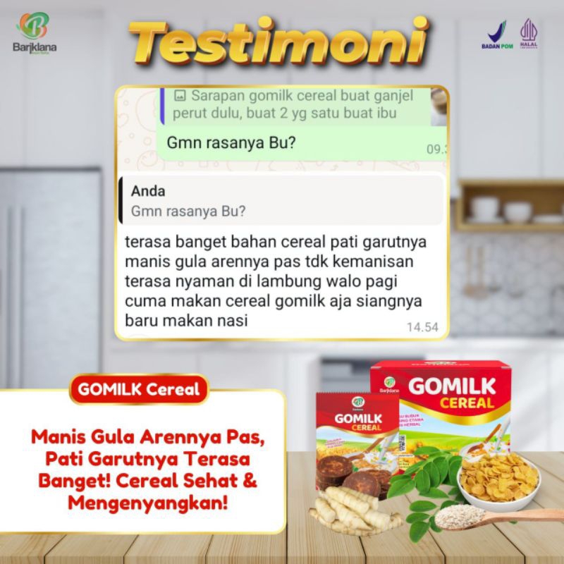 

susu kambing etawa gomilk cereal