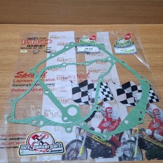 PAKING KOPLING/MAGNET ZX-130//GASKET KAWASAKI ZX 130 KAZE ZX 130 CC RIKO