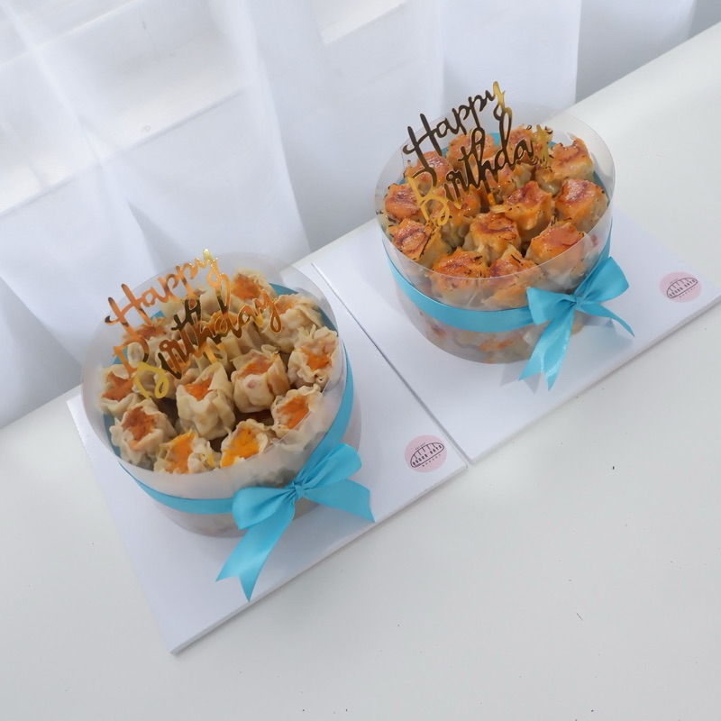 

Dimsum Mentai Tower Siomay Ayam Halal Hampers Birthday Bogor