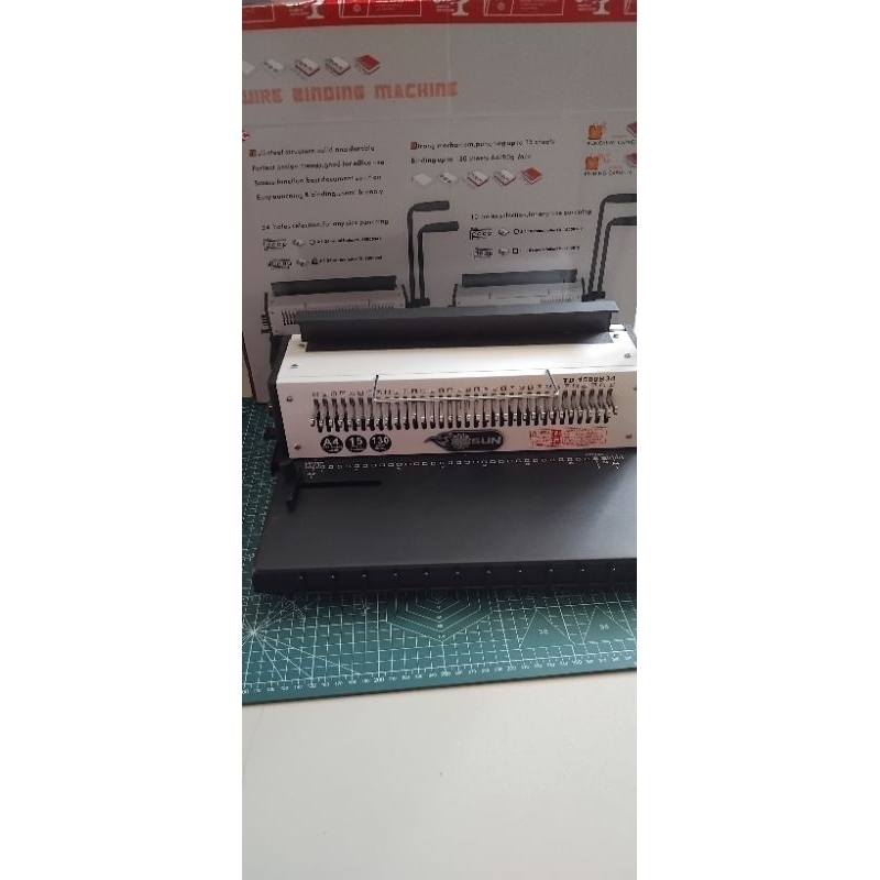 

MESIN JILID SPIRAL KAWAT SUN TD 1500B34