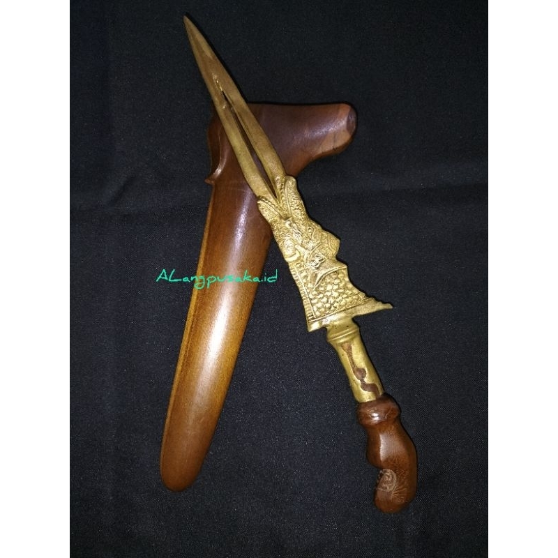 Keris Temuan Bahan Kuning Sari / Pusaka Temuan / Original Sepuh / Keris Sepuh / Keris Pusaka
