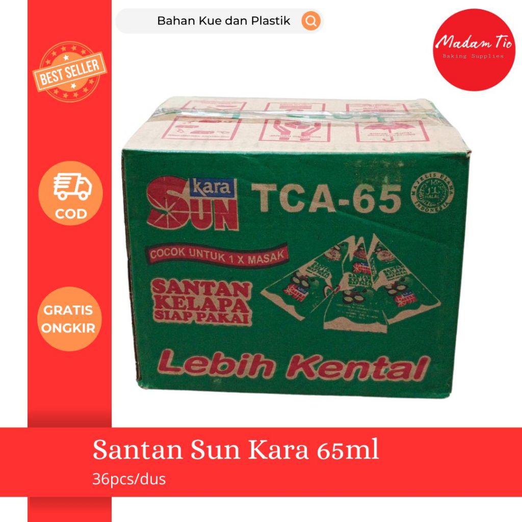 

Santan Sunkara 65ml 36pcs/dus