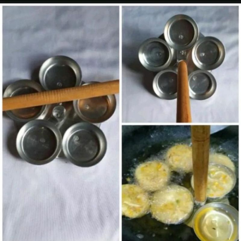 Cetakan Bakwan 1Lubang/Cetakan Bakwan 3 Lubang/Cetakan Bakwan 5 Lubang
