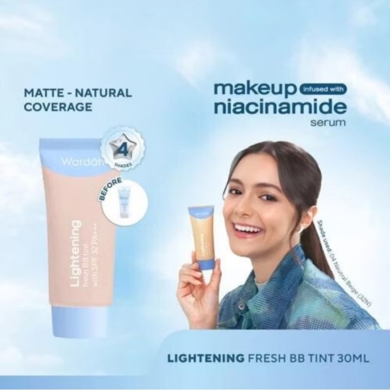Wardah Lightening BB Cream SPF 32 PA+++ || Everyday BB Cream SPF 30 15ml
