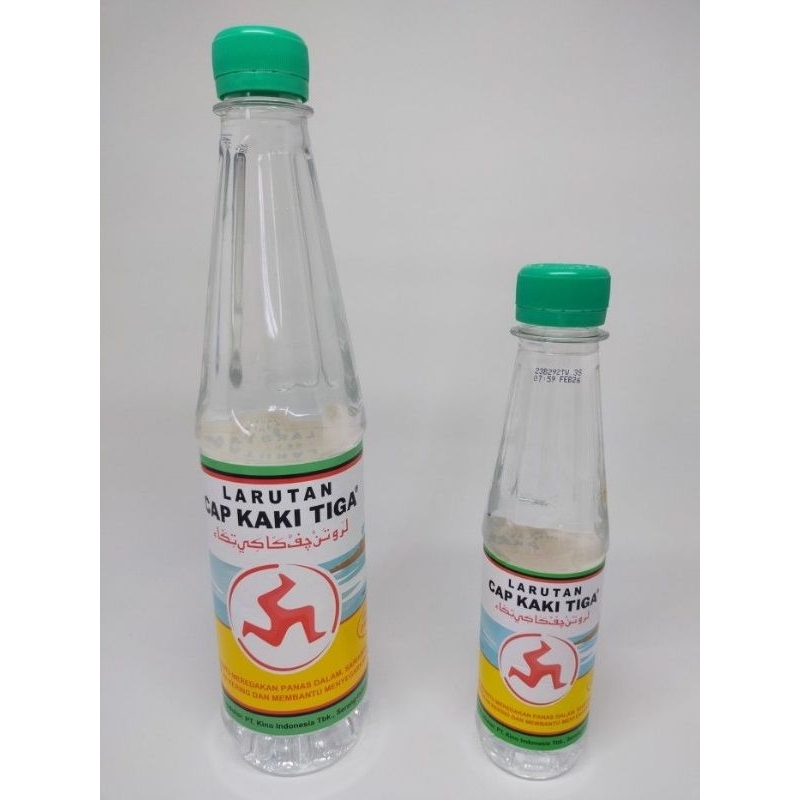 

Larutan Cap Kaki Tiga (Bening)