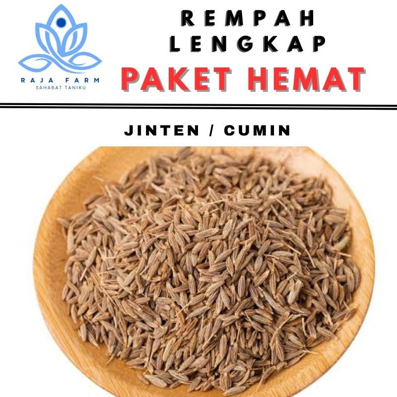 

Rempah Rempah Jinten Bumbu Dapur Jintan 30gr Paket Hemat