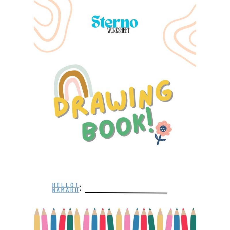 

Drawing Book - Activity worksheet - Lembar Kerja aktivitas Anak