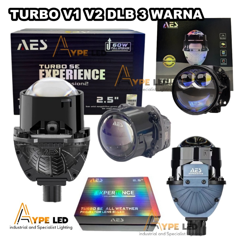 Biled Projector AES Turbo Se Gen 3 2,5 inch series V2 DLB All Wheather Original AES