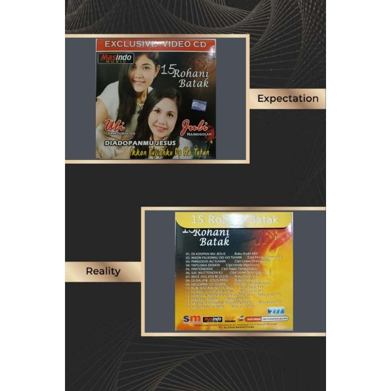CD audio 15 lagu rohani batak