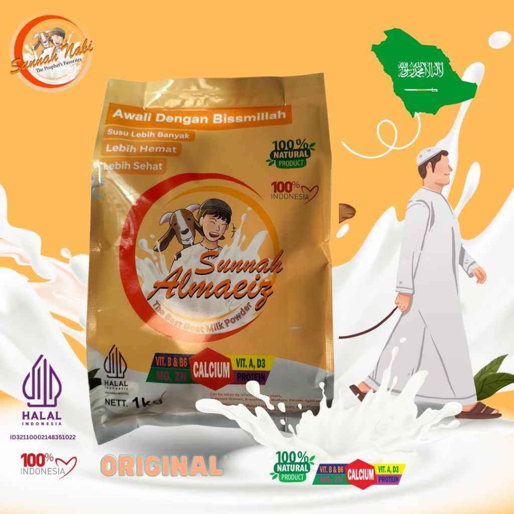 

Sunnah Al Maeiz Rasa Original 1Kg