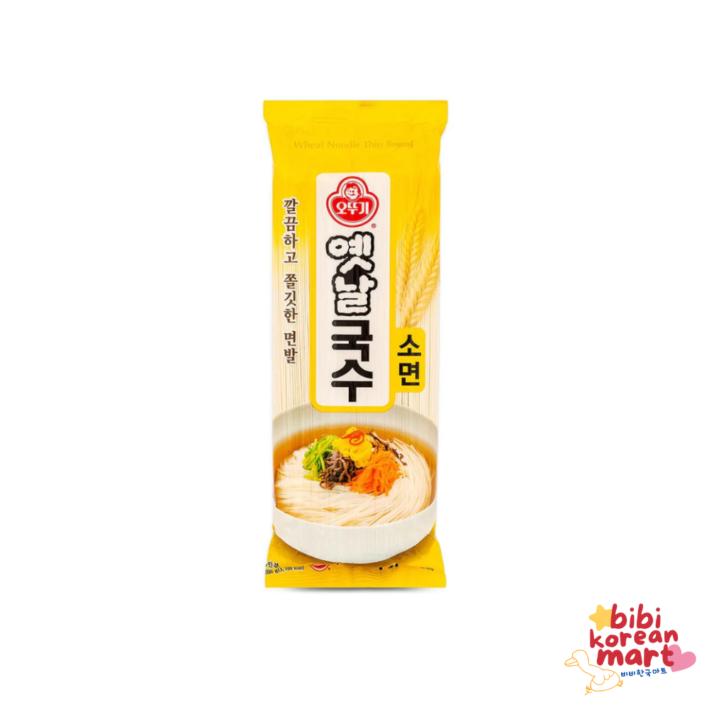 

bibi korean mart - ottogi wheat noodle misua mie korea 500 gram