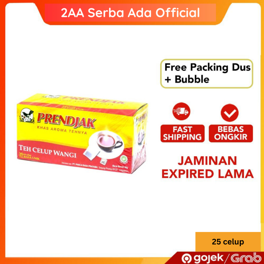 

Teh Celup Prendjak isi 25 Kantong Teh