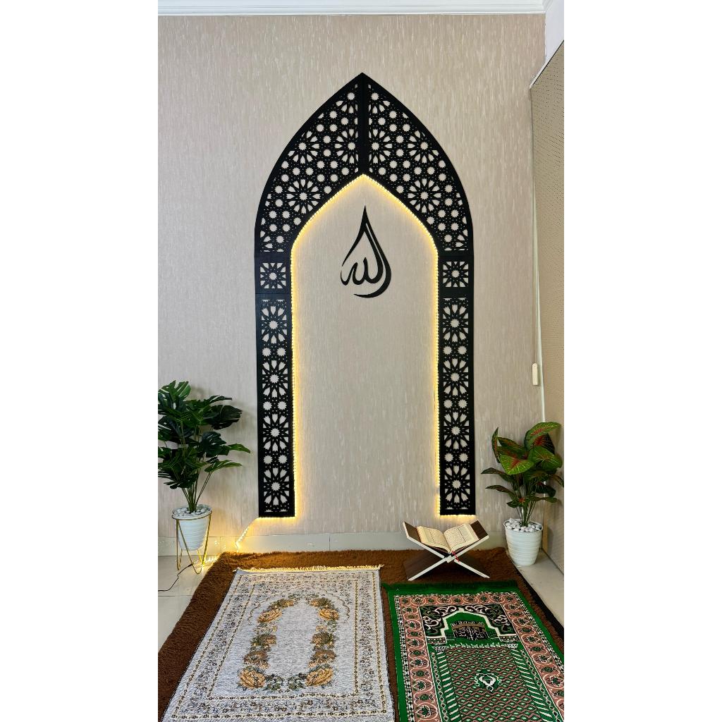 [Hiasan Dinding] ISLAMIC AESTHETIC SET WALL DECOR MIHRAB MUSHOLLA KUBAH