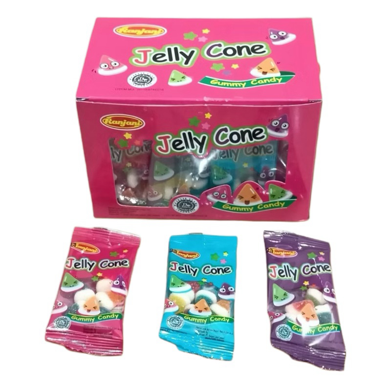 

Jelly cone ranjani 30 bungkus 1 box @5g