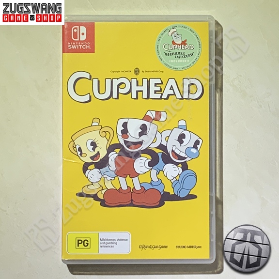 CUPHEAD nintendo switch card game cartridge bekas 2nd
