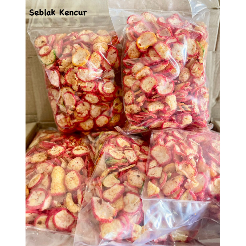 

KRUPUK SEBLAK KENCUR/KRUPUK SEBLAK PEDAS/KRUPUK KENCUR/SEBLAK PEDAS