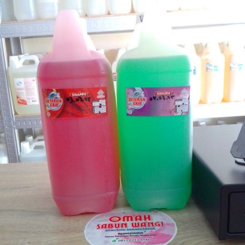 Deterjen cair omah wangi 5 liter