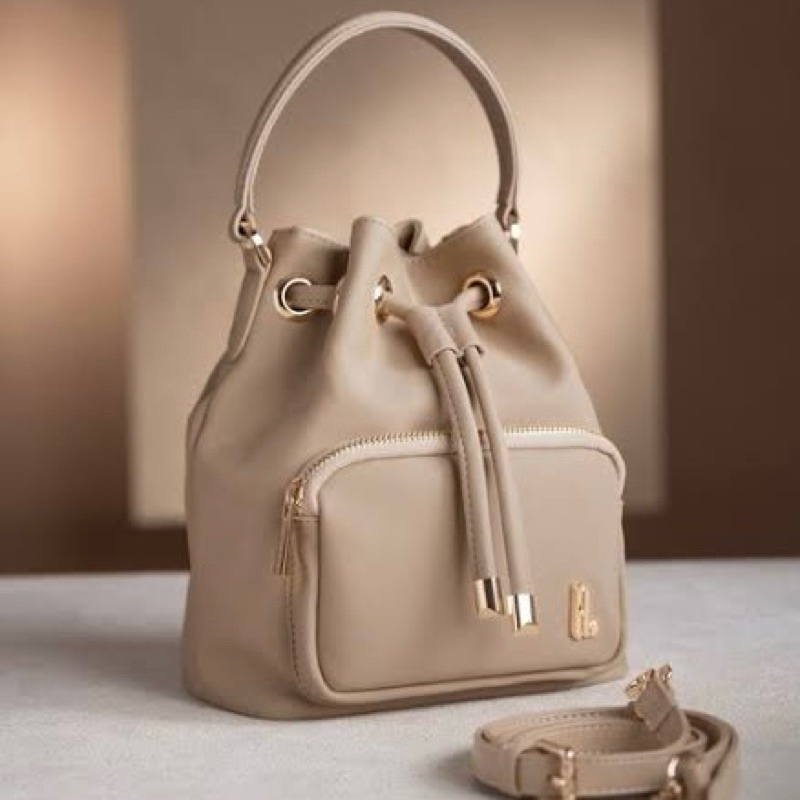 [DEFECT] Tokyo Bucket Bag by Heylocal Beige