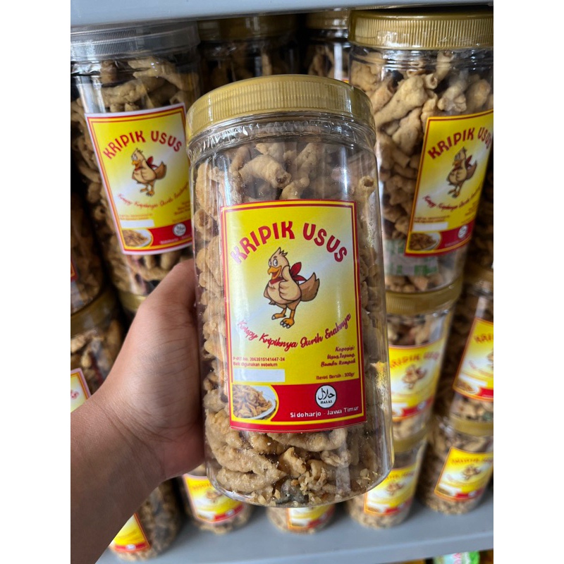 

Jual Keripik Usus - Gurih / Camilan Gurih / Camilan Anak / Camila Pedas