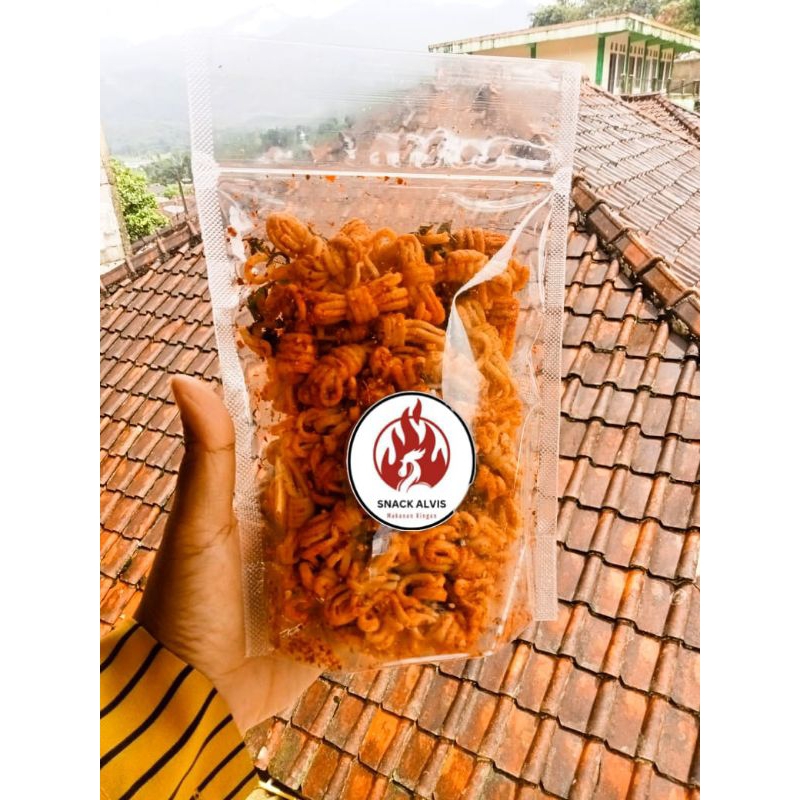 

1kg mie gulung pedas gurih daun jeruk