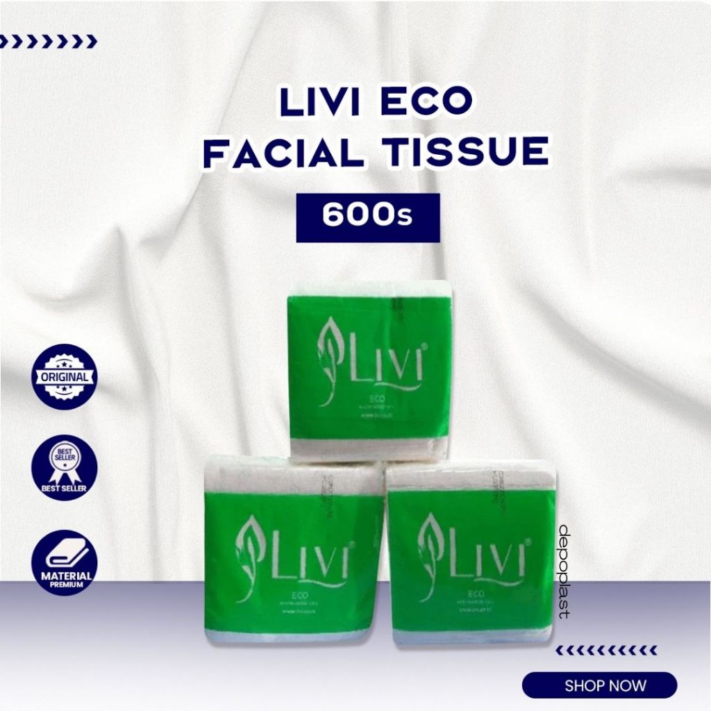 Tissue LIVI eco 600 sheet