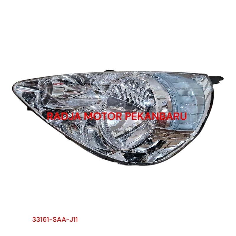 Headlamp head lamp lampu depan besar mobil honda jazz gd3 vtec atau idsi 2004 2005 2006 2007 2008 33