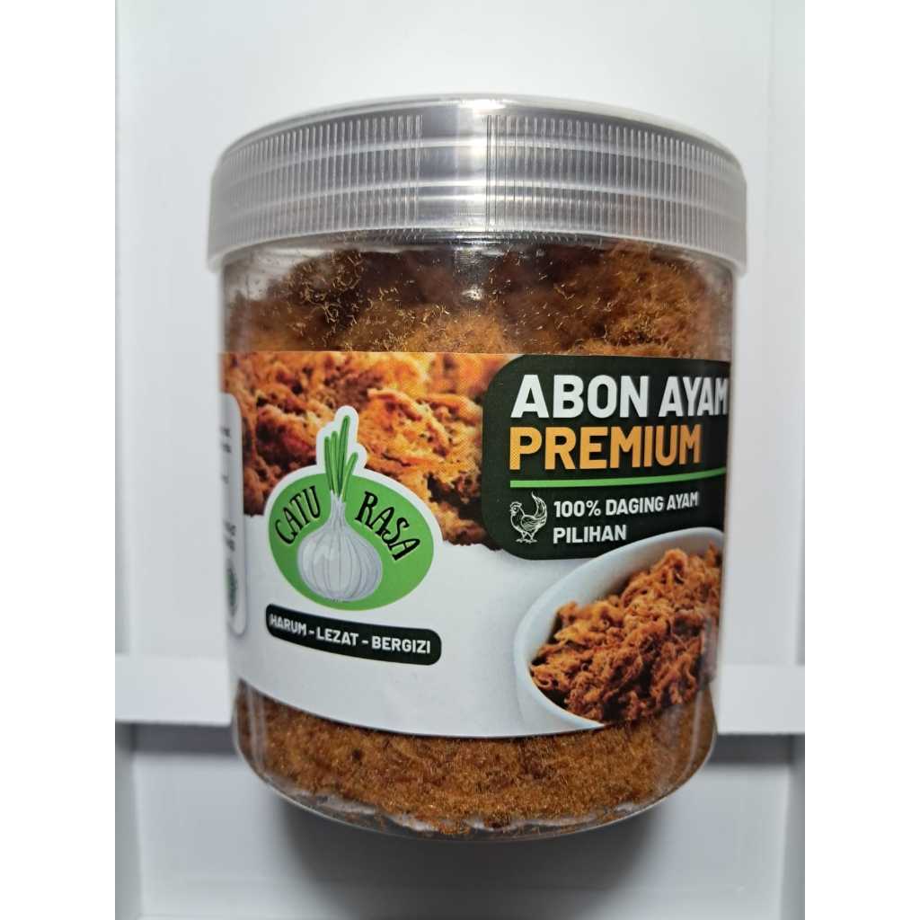 

Abon Ayam Catu Rasa Premium 140gr
