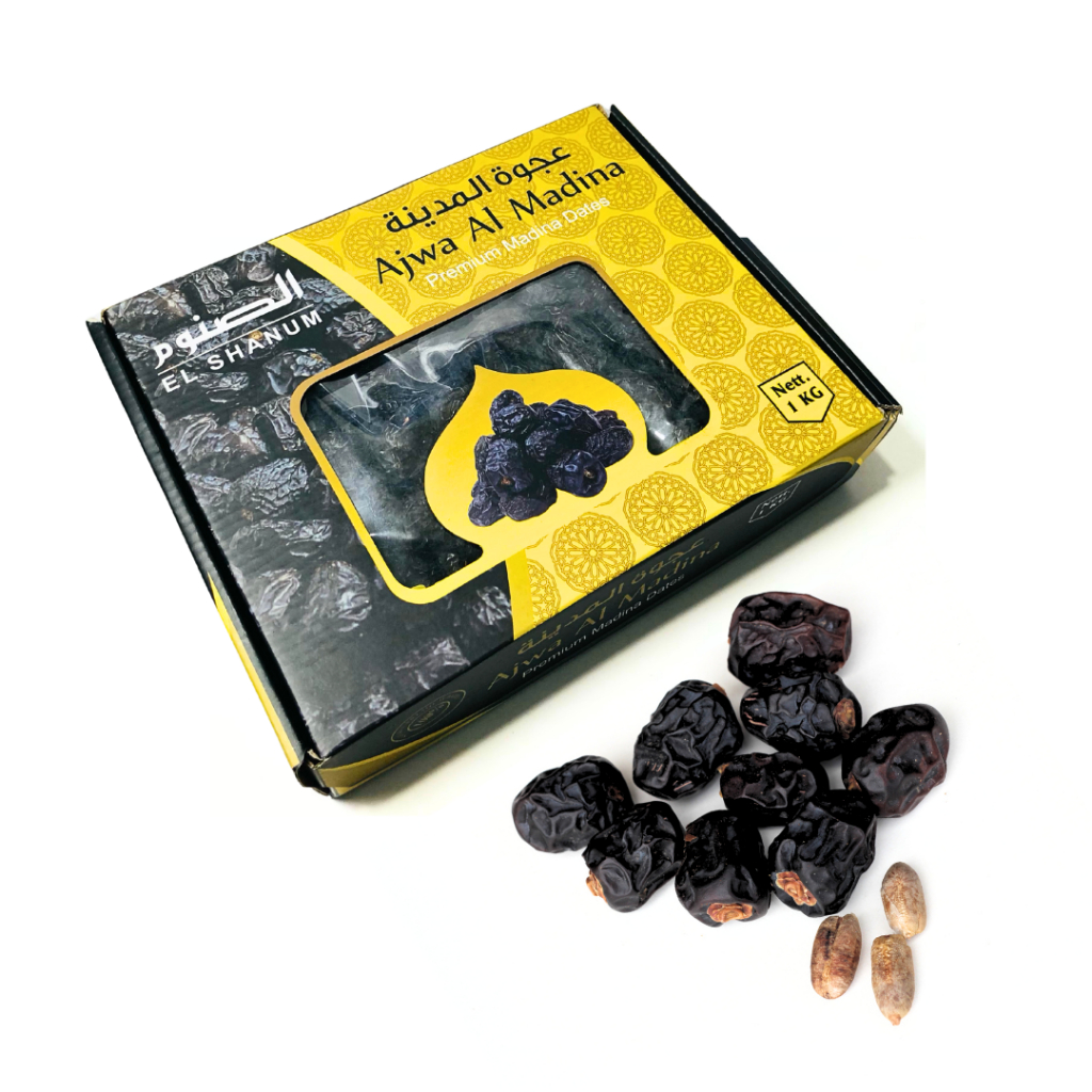 

Ajwa Kurma Premium 1kg / Kurma Ajwa Madinah Original / Kurma / SHABANI.KURMA / ELSHANUM GRUP