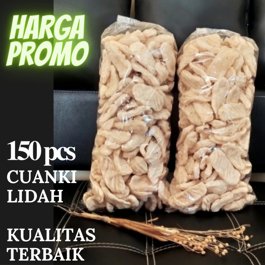 

topping seblak baso Cuangki Lidah kering kualitas premium 75 pcs
