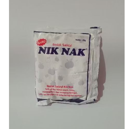 Nik Nak Bedak Salicyl Sachet - 40 g