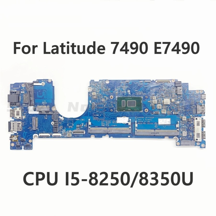 Motherboard Dell Latitude 7490 E7490 intel mainboard Dell E7490