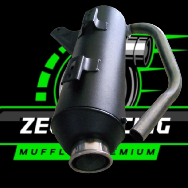 Knalpot Standar Racing Yamaha Mio J - Zeus Racing