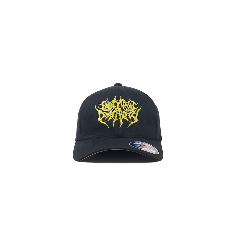 Topi Band Embryonic Depravity Flexfit Hat Logo Black