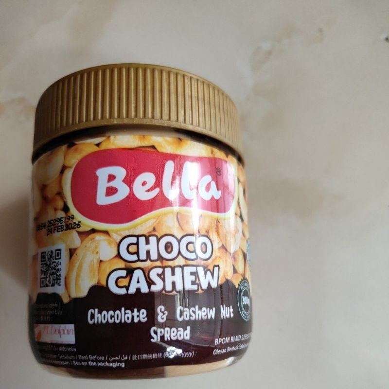 

Bella choco cashew selai coklat kacang 300 gram