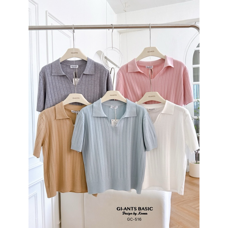 READY STOCK BRAND GIANTS GC-516 TOP KNIT BKK