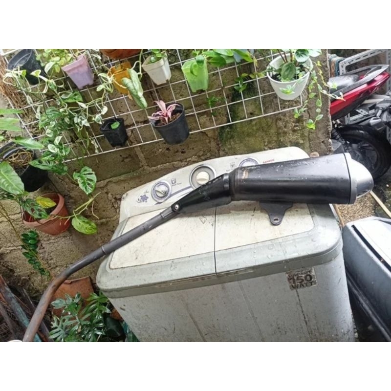 Knalpot gsx 150 r gsx r150 gsx 150 r original ori copotan standar fullsystem fullset tinggal pasang 