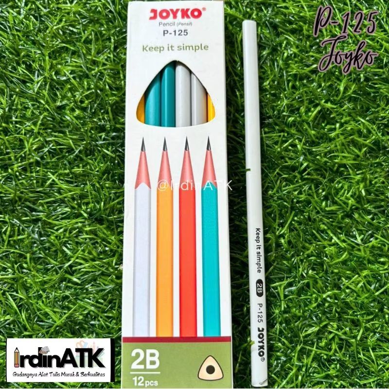 

[1 pcs] PENSIL JOYKO 2B P-125 WARNA PASTEL