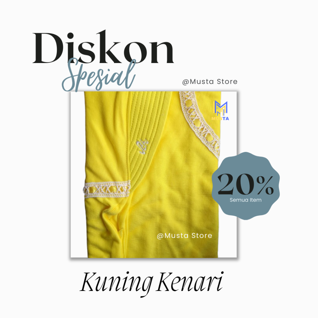 Kerudung Sekolah Warna Kuning UKURAN TK/SD/SMP dan SMA KONVEKSI TERMURAH!! Anak Jilbab Instan Muslim