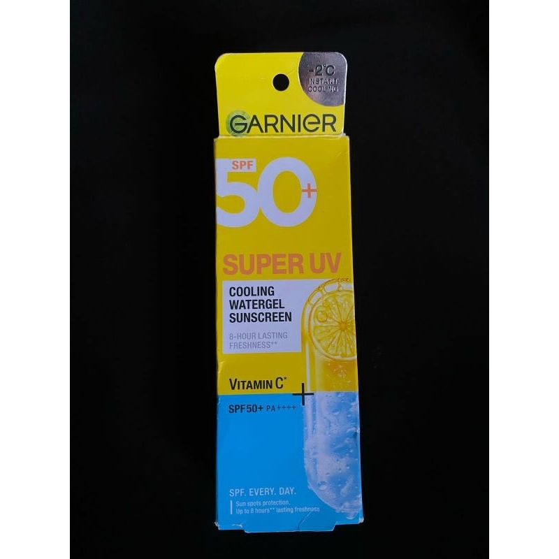 sunscreen garnier