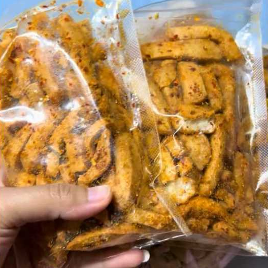 

Basreng pedas daun jerukk